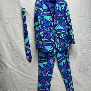 Mens wacky 3-piece suit